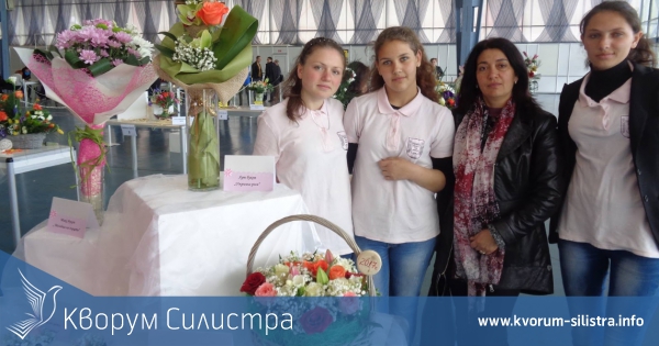 Млади цветари от Ситово с първо място за бутиков букет