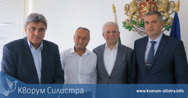 Областният управител на Силистра се срещна с кмета на Дулово и с ръководството на Българско-турската търговска камара