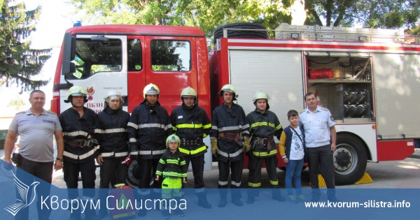 В Дулово се проведе демонстративно занятие ма местните пожарникари