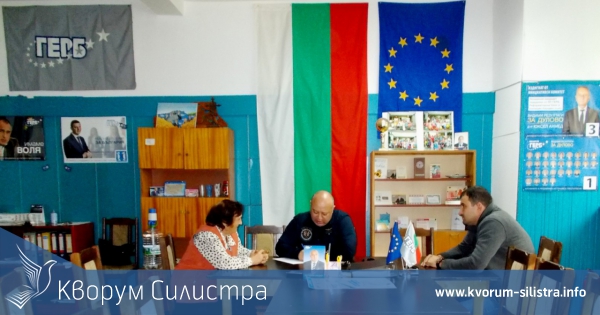 Областният координатор на ГЕРБ Тодор Тодоров се срещна с жителите на Дулово