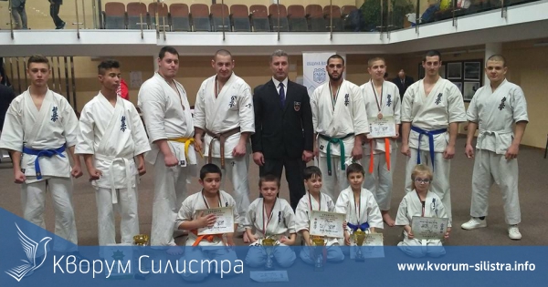 Каратистите на СК Киокушин - Силистра участваха в турнир във Варна