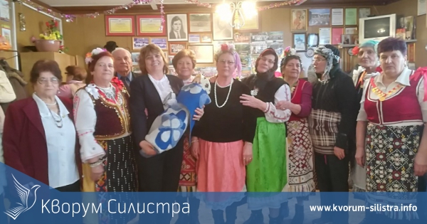 ГЕРБ-Силистра поздрави пенсионерските клубове в града по случай Бабинден