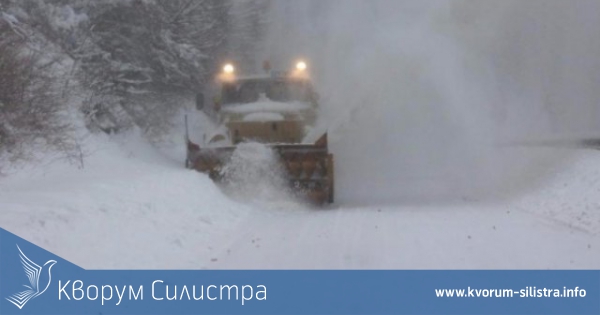 Област Силистра остава в снежен капан