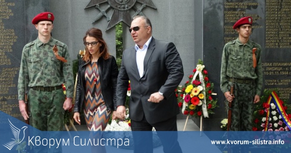 Областният координатор на ГЕРБ-Силистра Тодор Тодоров присъства на откриването на Мемориалната стена на славата в Силистра