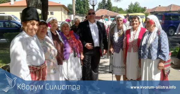 Областният координатор Тодор Тодоров и ръководството на ПП ГЕРБ-Силистра бяха гости на фестивала "Сребърна пее и се смее"