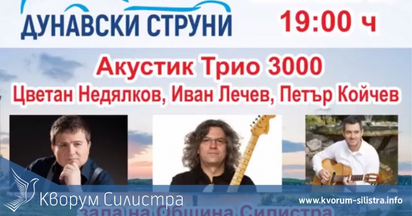 Силистра от днес е домакин на фестивал на китарата "Дунавски струни"