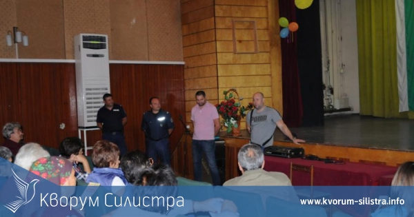 Силистренски криминалисти беседваха с възрастни хора за телефонните измами