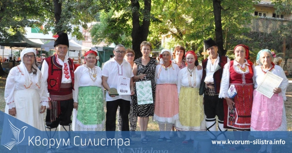 Национална награда за фолклорна група "Добруджа" и НЧ"Доростол-1870"