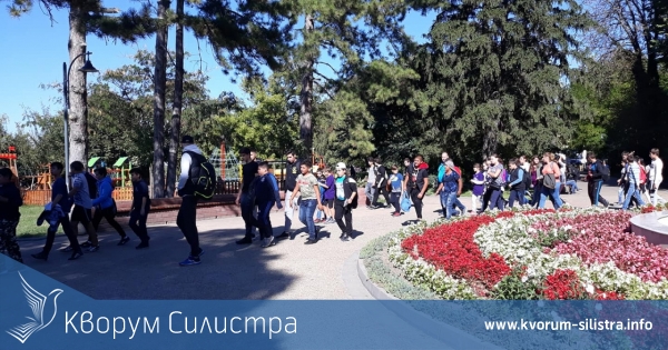 Европейски ден на спорта в Спортно училище "Дръстър", под мотото "Бъди активен в Силистра"