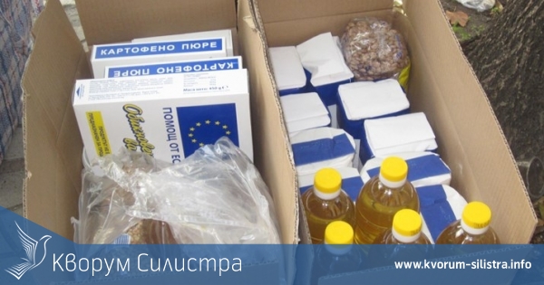 Европомощите ще се раздават в област Силистра след Нова година