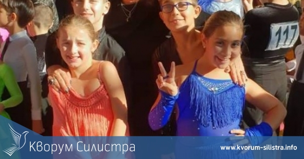 4 златни и 4 сребърни медала завоюваха децата от клуб по спортни танци "Импресия" - Силистра