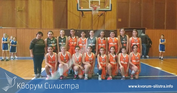 Момичетата на БК "Доростол" (до 12 години) с победа и загуба на турнир в Търговище