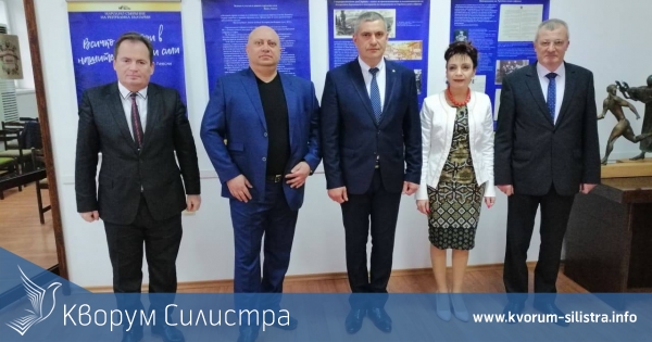 Областният координатор на ГЕРБ-Силистра Тодор Тодоров участва в откриване на изложба, посветена на 140 г. от Търновска конституция и 20-ата година от началото на институцията "Областен управител"