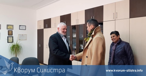 Културното аташе на Франция в България г-н Ерик Перотел бе гост на силистренския кмет