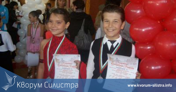Деян Иванов и Симона Неделчева завоюваха сребърните медали на провелия се в Русе Национален турнир по спортни танци