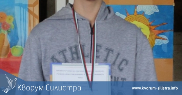 Николай Георгиев от ПМГ със сребърен медал от Националната олимпиада по физика