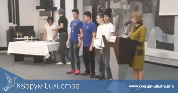 Ученици от ПМГ-Силистра спечелиха отборно и индивидуално математическият турнир "Акад. Кирил Попов"
