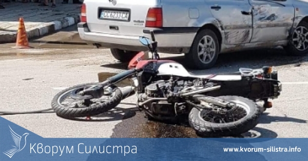 Полицията за катастрофата в центъра на Черник: Моториста нямал книжка