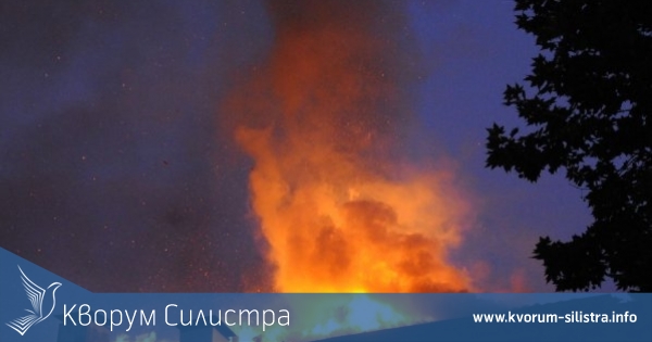 Изгоря покрив на къща в силистренското село Добруджанка