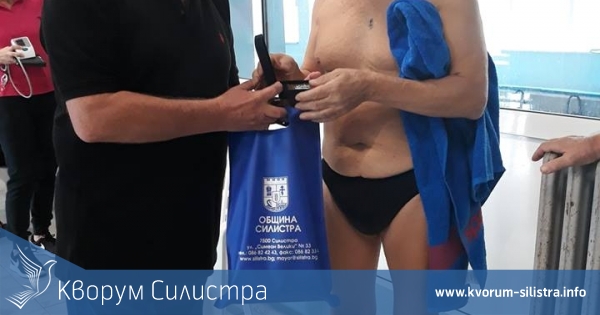 Ветеран от Силистра отново ще плува за рекорд