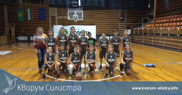 Победа и загуба за малките силистренски баскетболисти