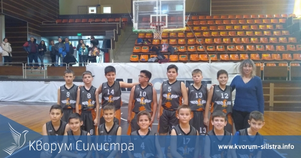 Най-малките баскетболисти на Доростол ще посрещнат новата година на върха на класирането