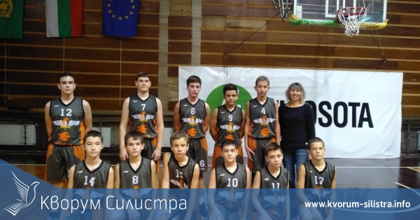 Момчетата до 14г. на "Доростол" завършиха годината с пълен актив от точки