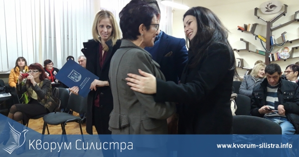 Красимира Георгиева от Силистра представя книгата "Духът е воля" в Международния ден на хората с увреждания