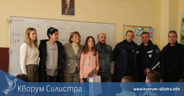 Три деца от област Силистра отличени в Националния конкурс за рисунка "Аз и Детското полицейско управление"