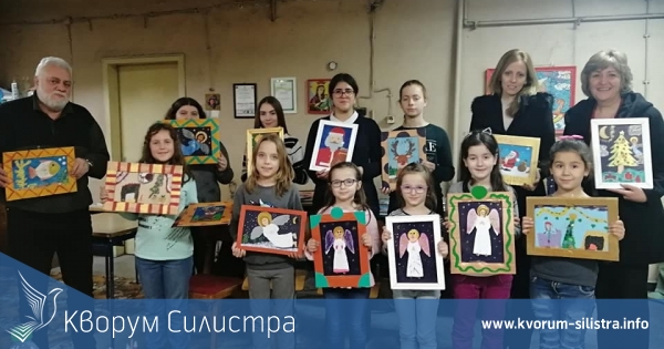 Деца дариха картини на Детското отделение на силистренската болница