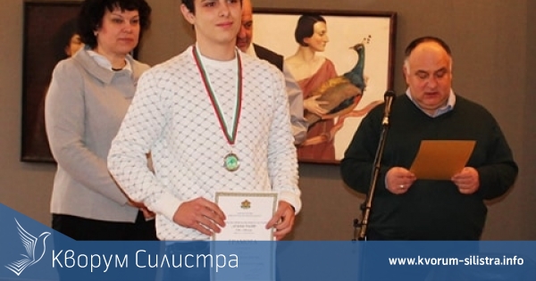 Божидар Димитров от ПМГ спечели сребърен медал на XXVI зимен математически турнир "Атанас Радев"