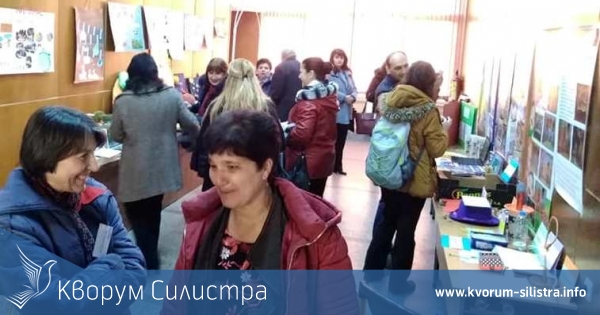 Силистренски преподавател с презентация на форум за учители по природни науки