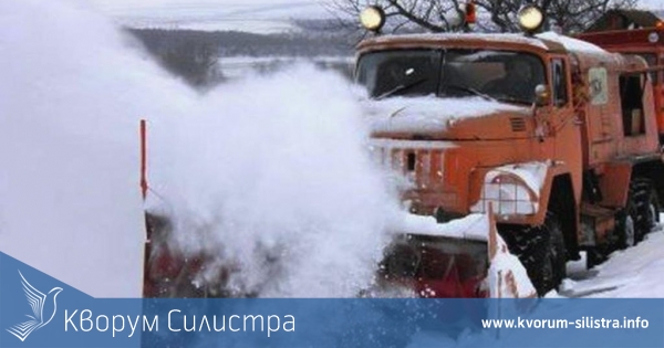 Пътят между Силистра и Главиница е затворен, а Силистра-Ситово е пред затваряне