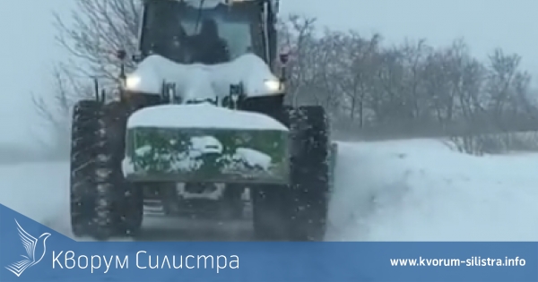 Актуална пътна обстановка към 12.00 часа в Силистренско