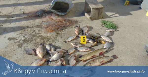 Задържаха 41-годишен мъж за бракониерски риболов в езерото Сребърна