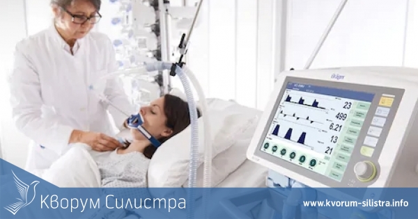 С първите дарени 35 000 лева ще бъдат закупен апарат за белодробна вентилация за силистренската болница