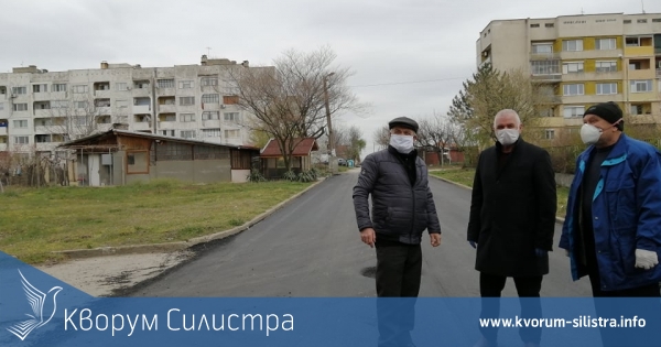 Продължава асфалтирането в двете най-големи села в община Силистра