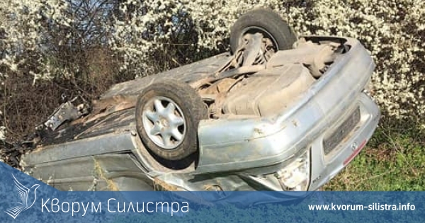 Неправоспособен 45-годишен силистренец се оказа водача на преобърналия се Мерцедес