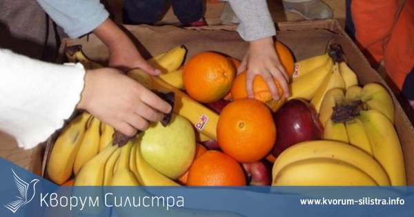 Актуално: Организира се подпомагане на 3370 семейства на ученици в начален етап по схемата "Училищен плод" и 3043 по схемата "Училищно мляко"