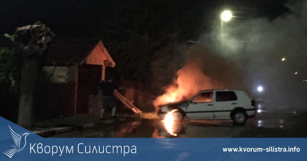 Неуспешен опит за кражба на "Фолксваген" завърши с неговото изгаряне