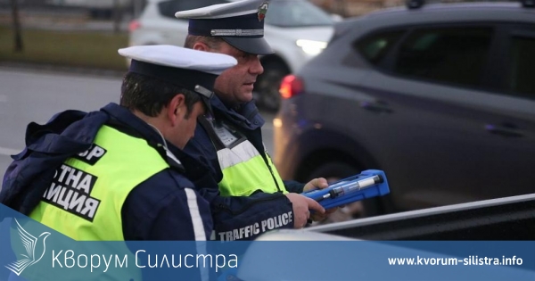 Двама пияни зад волана засякоха полицаите в Силистренско