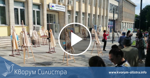 Спектакъл на балет "Лиденс" откри изложбата на младата силистренска художничка Елена Маркарян