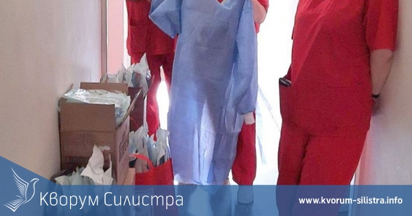 Бърза помощ в Силистра получи дарение от маски, престилки и ръкавици