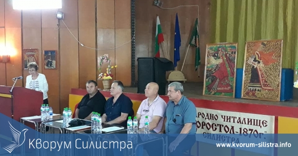 Най-старото читалище в Силистренско с нов-стар председател