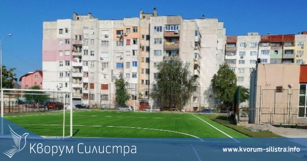 Спортната площадка в Силистра, изградена по програмата "Хеттрик" на БФС е вече готова