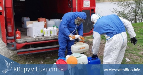 В Силистра пръскат извънредно срещу комари