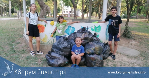 В неделя доброволци почистиха парка в Дулово