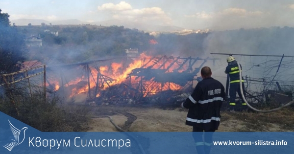 Изгоря плевня в село Зафирово