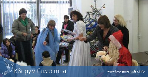 Дядо Коледа посети и децата на ГЕРБ – Силистра