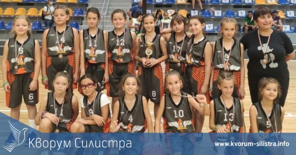 Най-малките баскетболистки на "Доростол" играха в двудневен Баскет-фестивал в Шумен